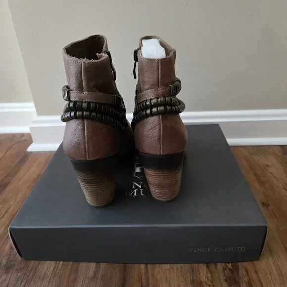 Vince Camuto Women's Ankle Bootie - VO-HALLA - Smoke Taupe Size 9.5M - NWT - Picture 3 of 7
